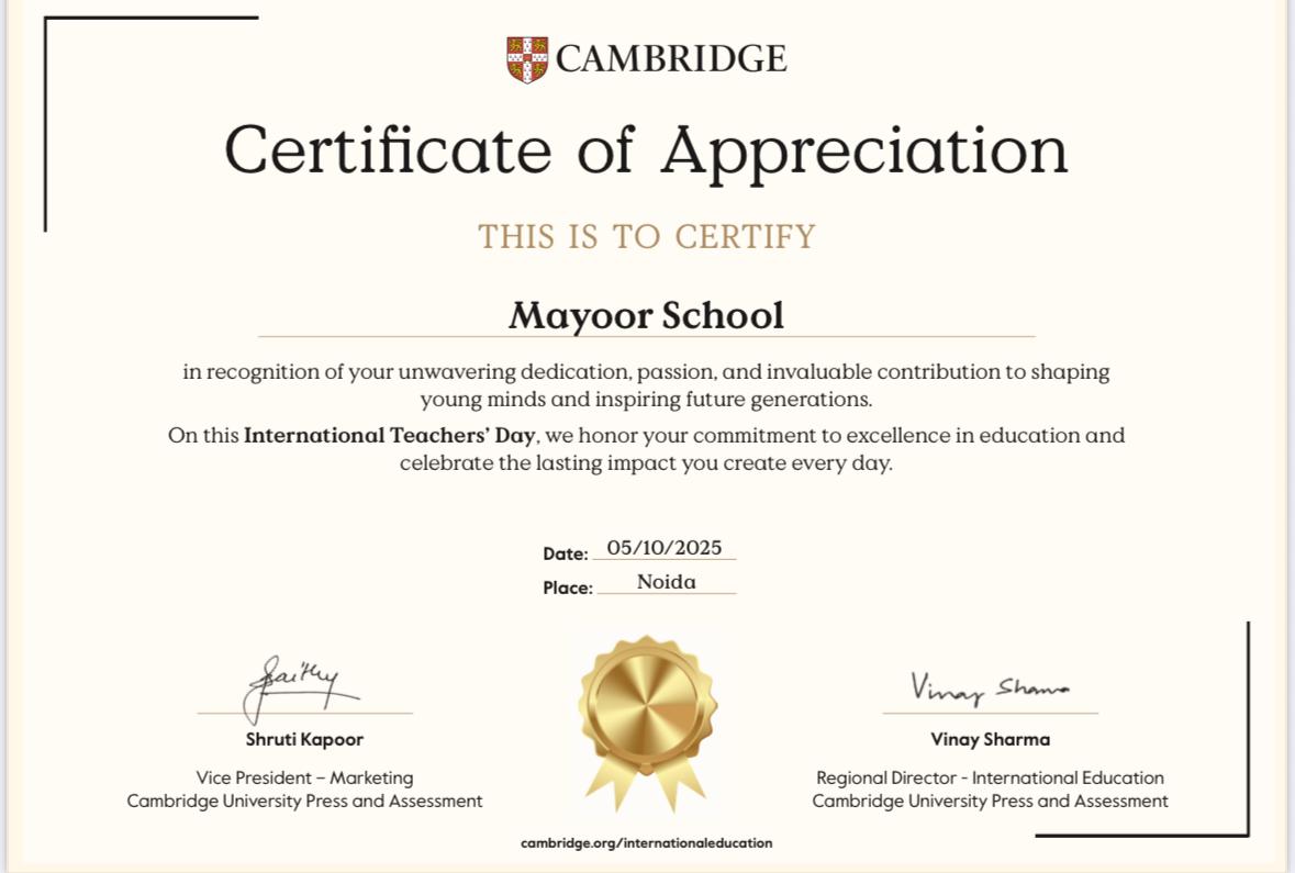 Celebrating World Teachers’ Day with Cambridge South Asia! 